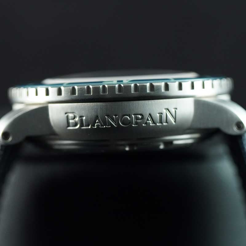 Blancpain Fifty Fathoms Automatique 5015-12B40-O52A – Titanium | Blue Dial | 45mm | Full Set