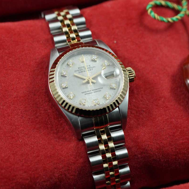 Rolex Lady DateJust 26mm 69173 Diamond Anniversary Dial | Preowned