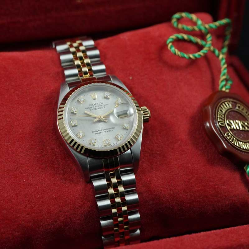 Rolex Lady DateJust 26mm 69173 Diamond Anniversary Dial | Preowned