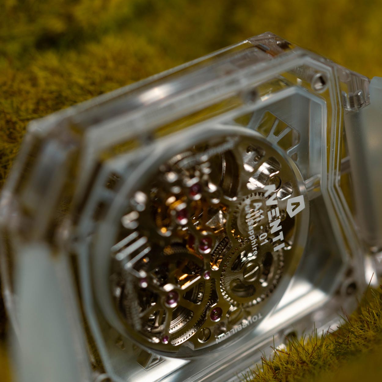 AVENTI A11 Sapphire Tourbillon Skeleton All Sapphire Case | Box & Papers 2022| Preowned