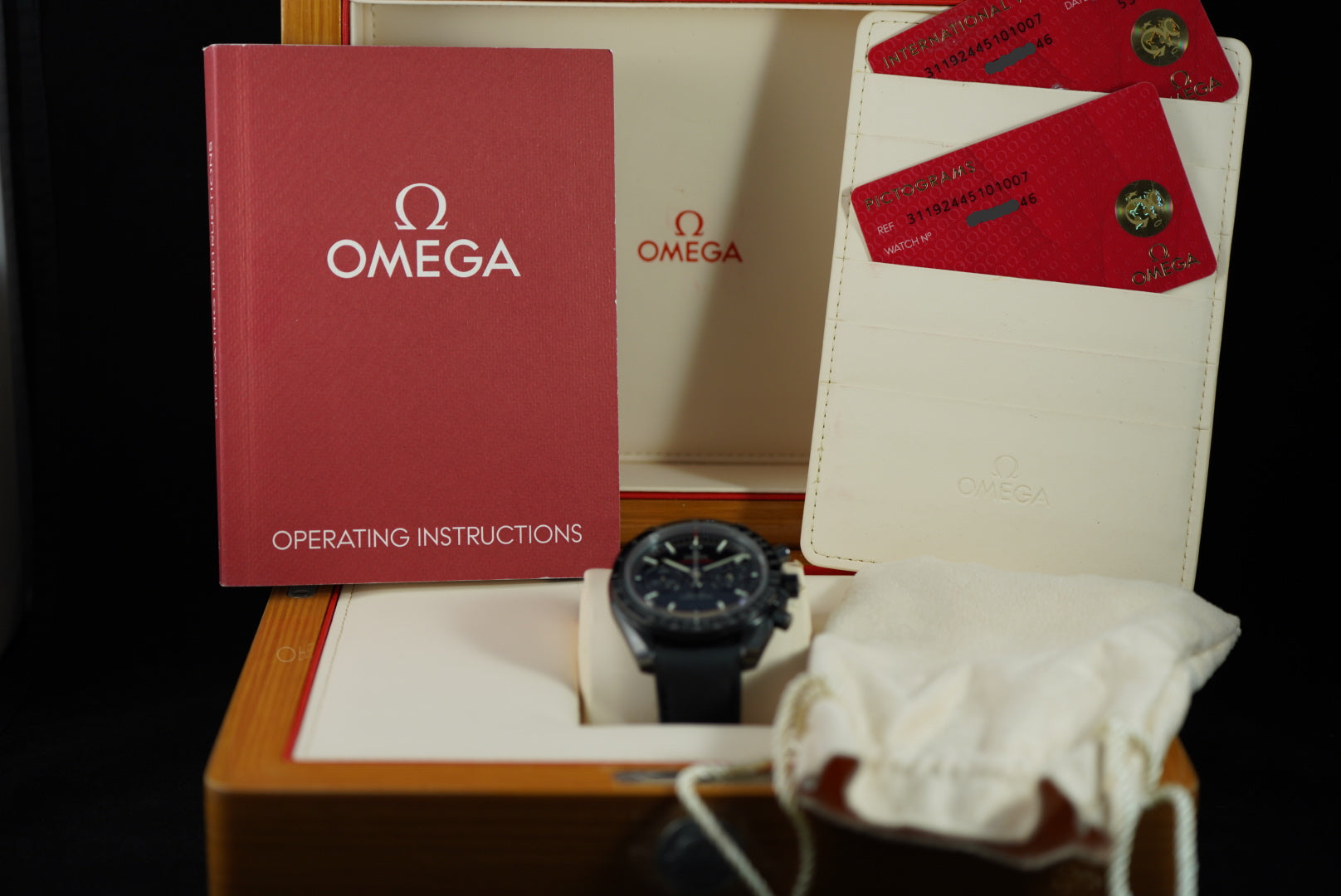 OMEGA Speedmaster Dark Side of the Moon 311.92.44.51.01.007 Box & Papers 2023 | Preowned