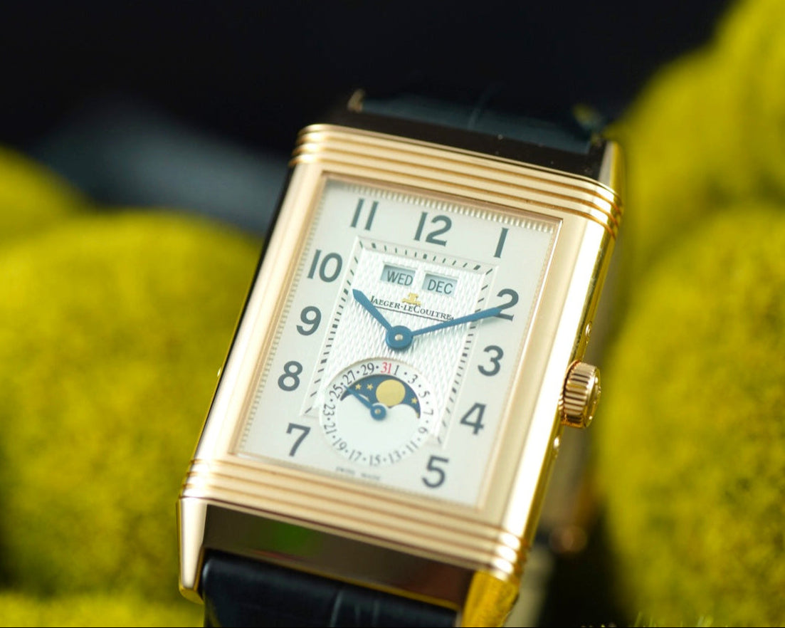 Jaeger-LeCoultre Grande Reverso Calendar Duo face 18k Rose Gold Q3752520 273.2.84 | Preowned