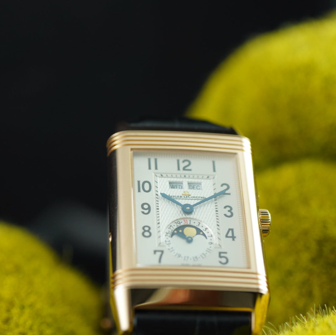 Jaeger-LeCoultre Grande Reverso Calendar Duo face 18k Rose Gold Q3752520 273.2.84 | Preowned