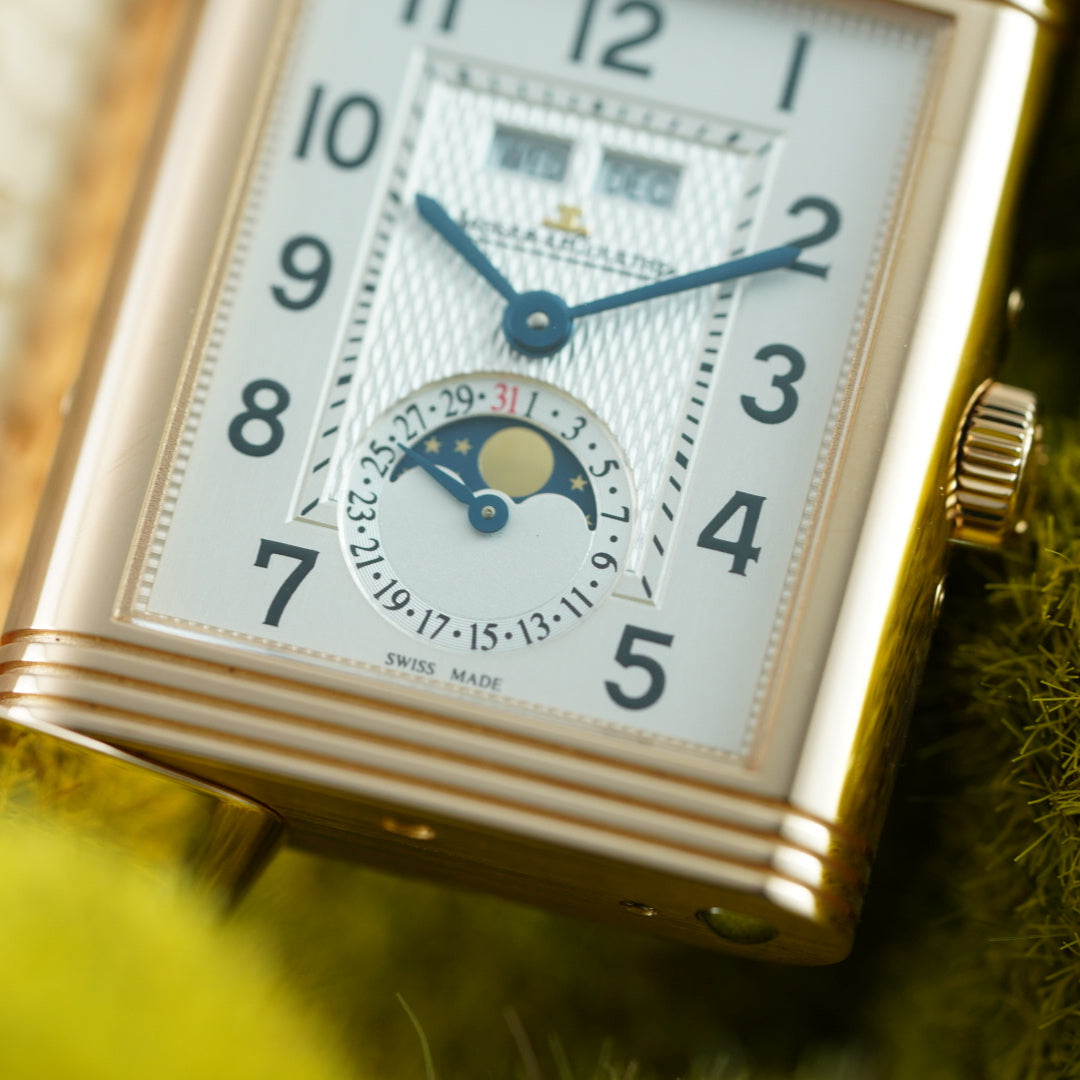 Jaeger-LeCoultre Grande Reverso Calendar Duo face 18k Rose Gold Q3752520 273.2.84 | Preowned
