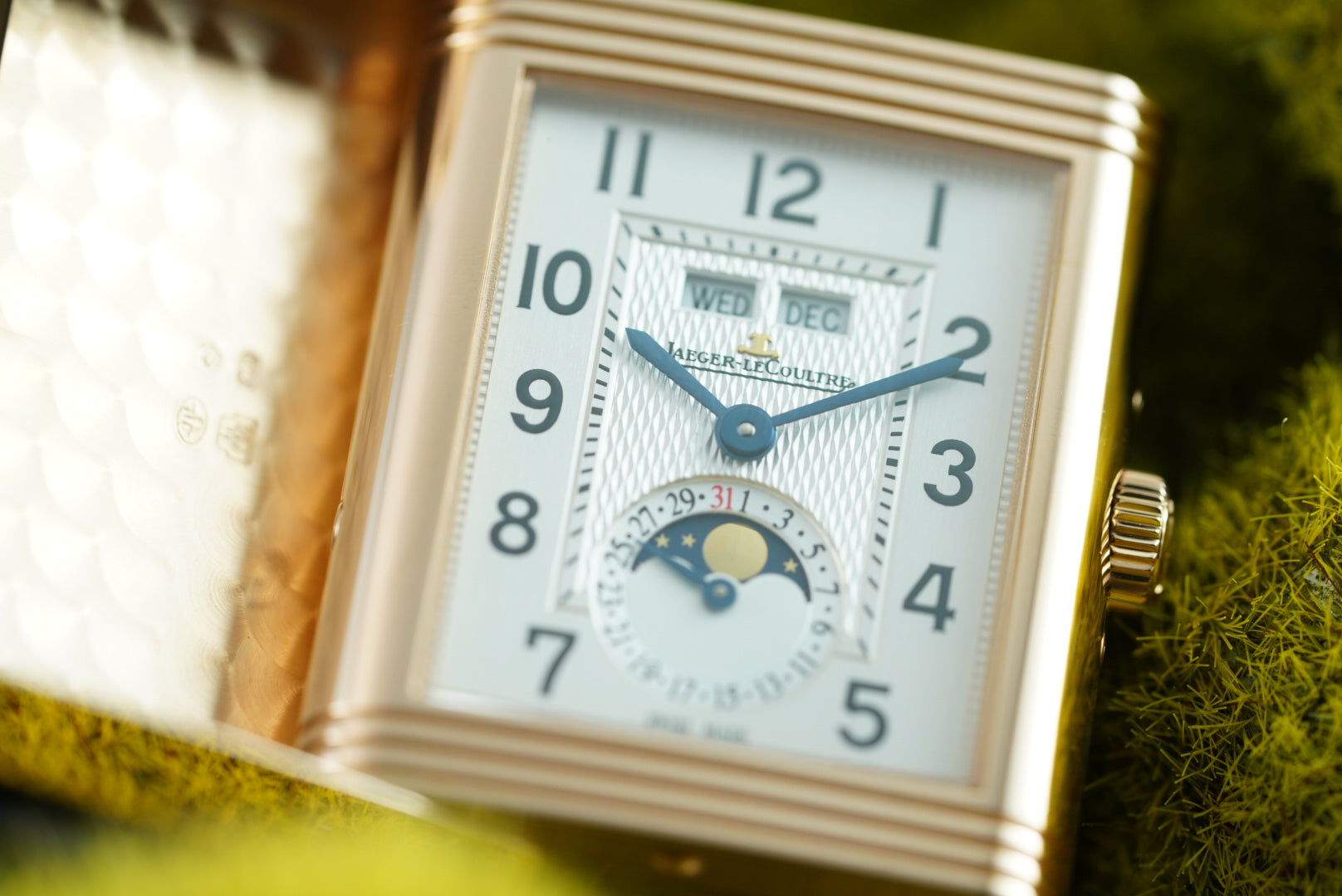 Jaeger-LeCoultre Grande Reverso Calendar Duo face 18k Rose Gold Q3752520 273.2.84 | Preowned