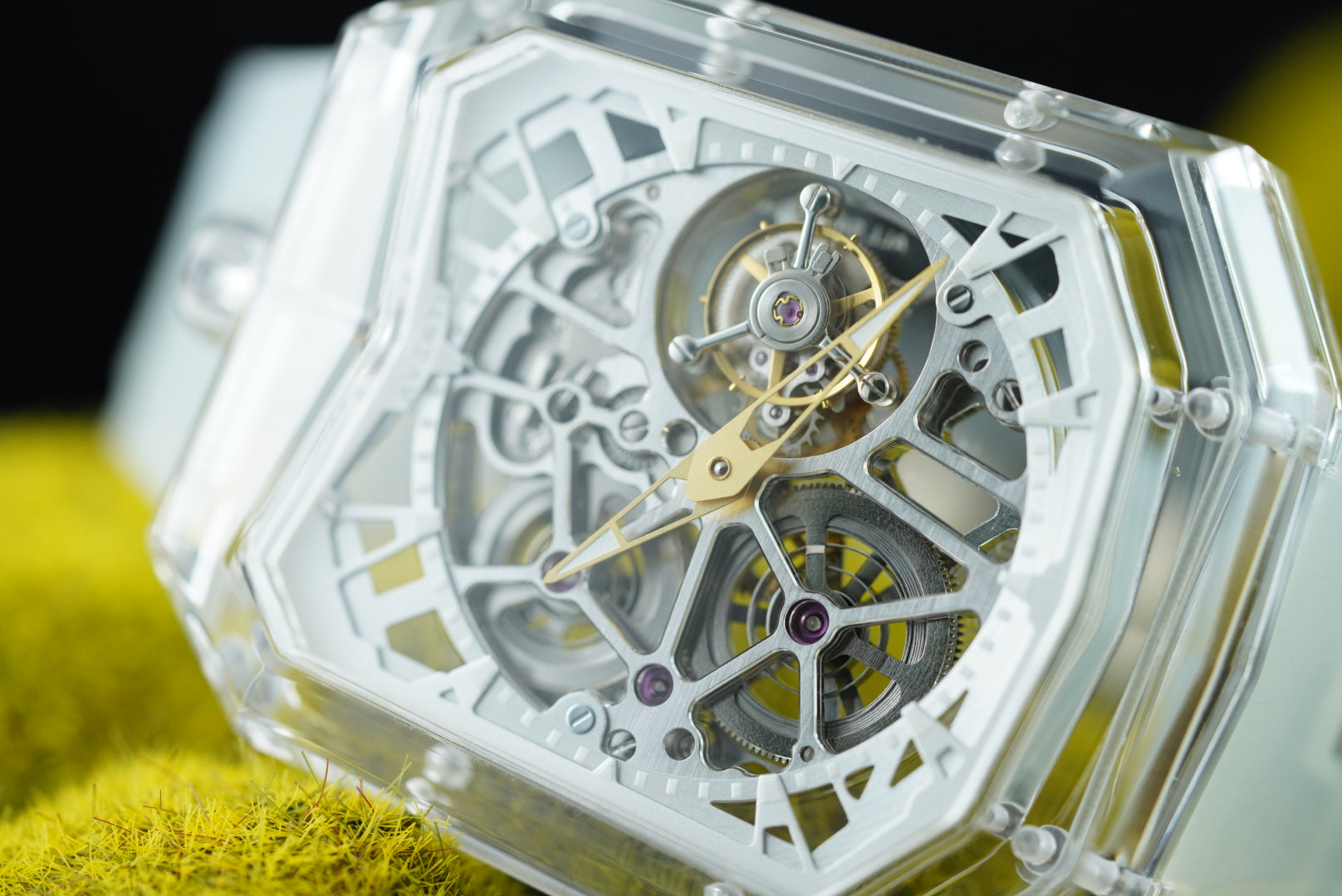AVENTI A11 Sapphire Tourbillon Skeleton All Sapphire Case | Box & Papers 2022| Preowned