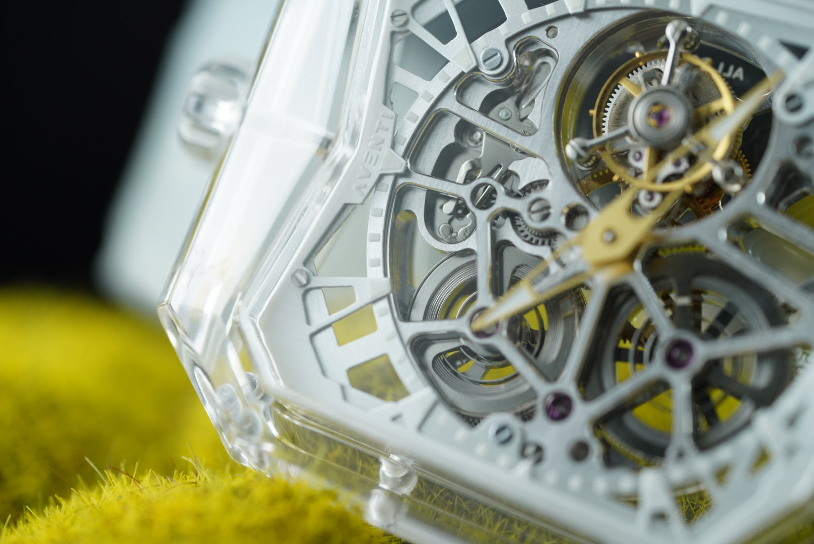 AVENTI A11 Sapphire Tourbillon Skeleton All Sapphire Case | Box & Papers 2022| Preowned