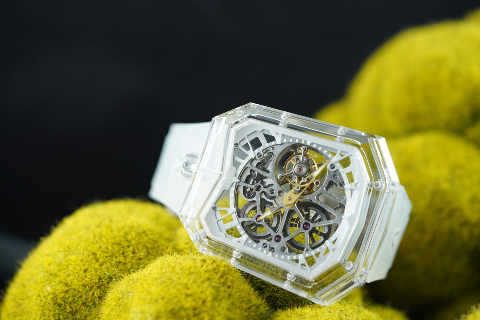 AVENTI A11 Sapphire Tourbillon Skeleton All Sapphire Case | Box & Papers 2022| Preowned