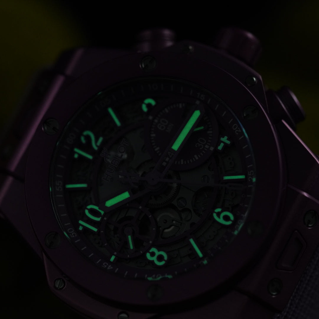 Hublot Big Bang Unico Summer Purple 42mm 441.UL.5820.NR 2022 E-Warranty | Preowned