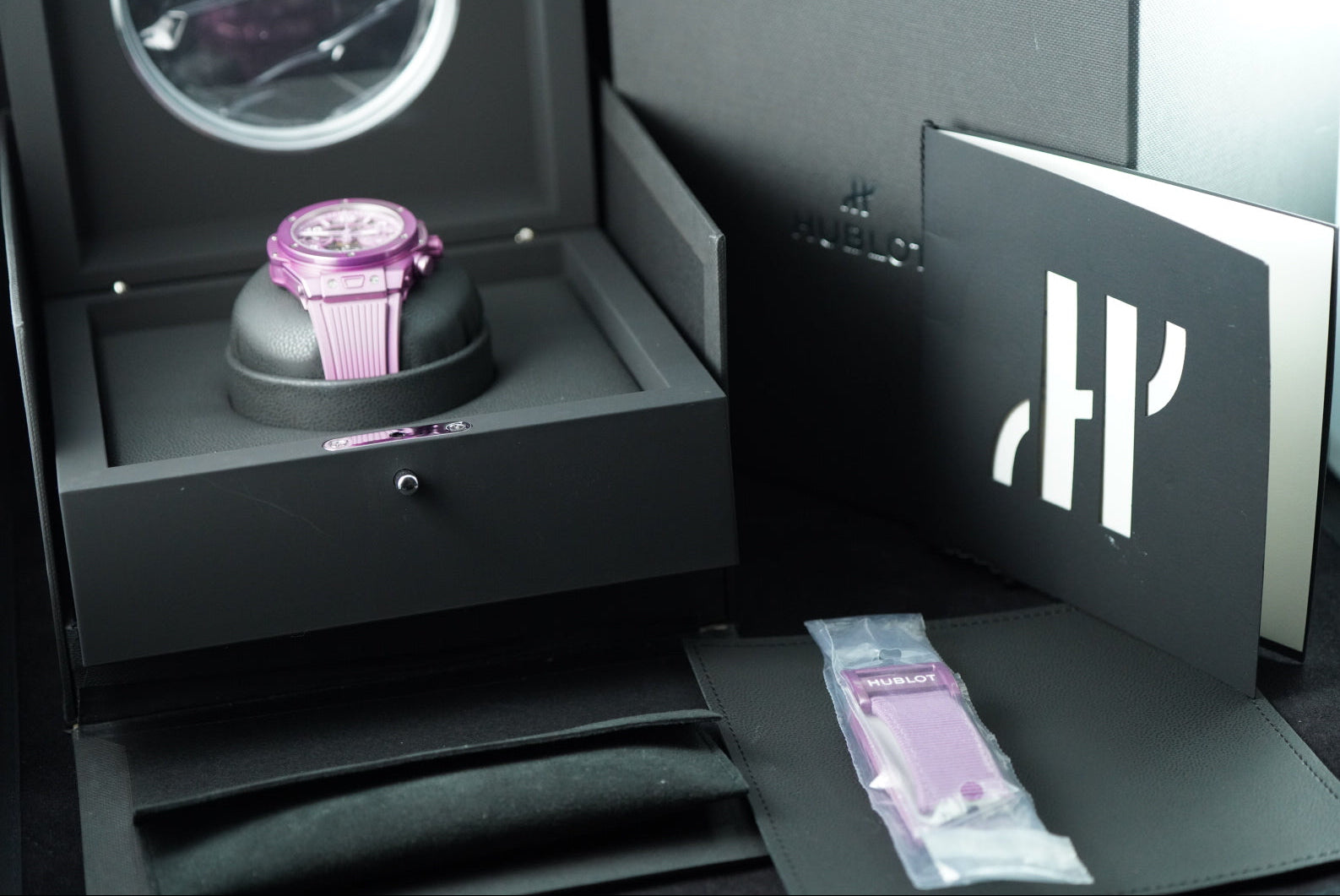 Hublot Big Bang Unico Summer Purple 42mm 441.UL.5820.NR 2022 E-Warranty | Preowned