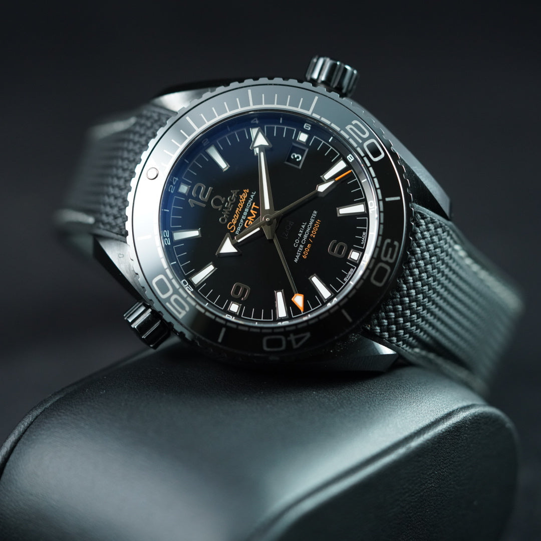 OMEGA Seamaster Planet Ocean 600M Deep Black 215.92.46.22.01.001 Complete Set
