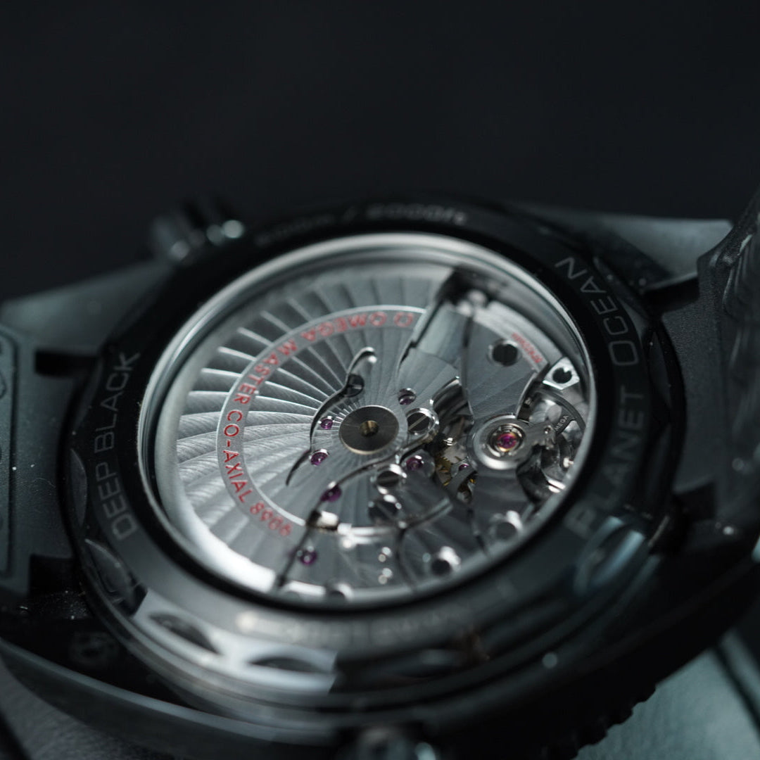 OMEGA Seamaster Planet Ocean 600M Deep Black 215.92.46.22.01.001 Complete Set