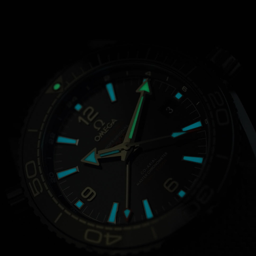 OMEGA Seamaster Planet Ocean 600M Deep Black 215.92.46.22.01.001 Complete Set