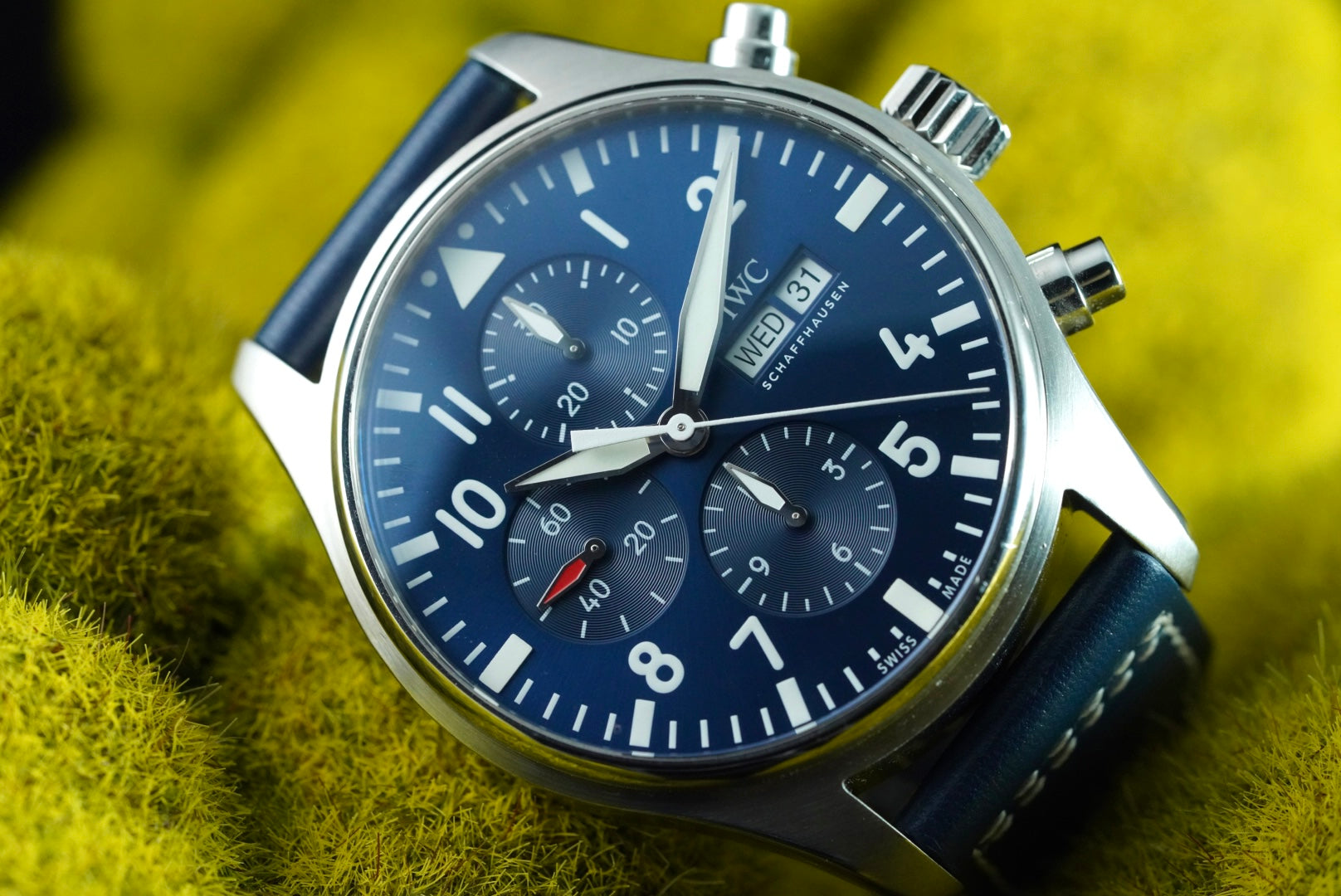 IWC Pilot IW377714 Le Petit Prince Blue Dial 43mm Unworn Strap Box & Papers 2020
