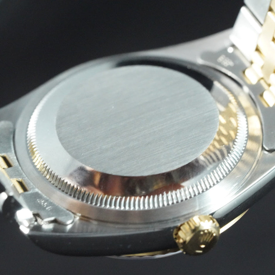 Rolex Datejust 36mm 16233 Ivory Pyramid Dial - Box & Papers RARE 2002/ MINT