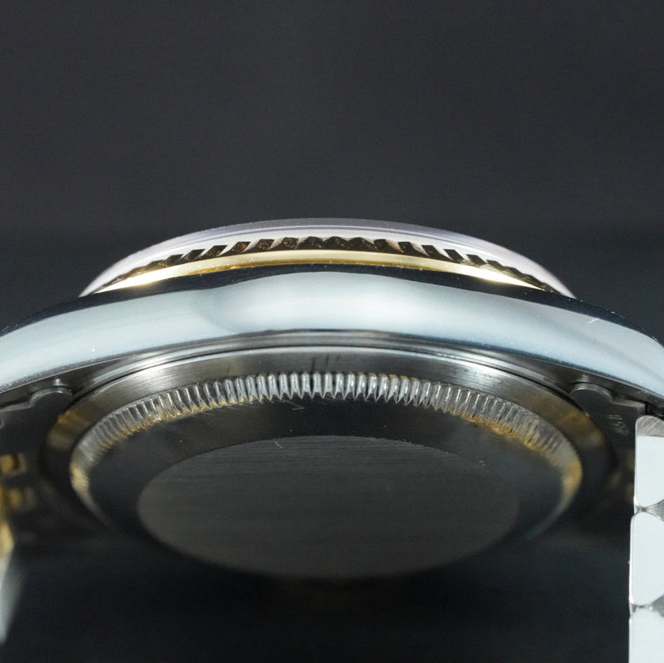 Rolex Datejust 36mm 16233 Ivory Pyramid Dial - Box & Papers RARE 2002/ MINT