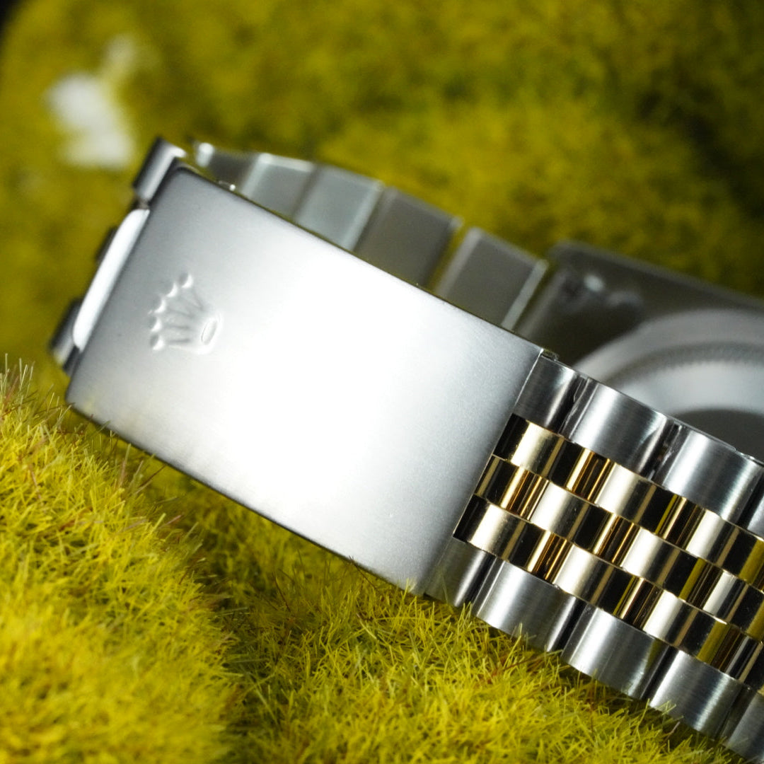 Rolex Datejust 36mm 16233 Ivory Pyramid Dial - Box & Papers RARE 2002/ MINT