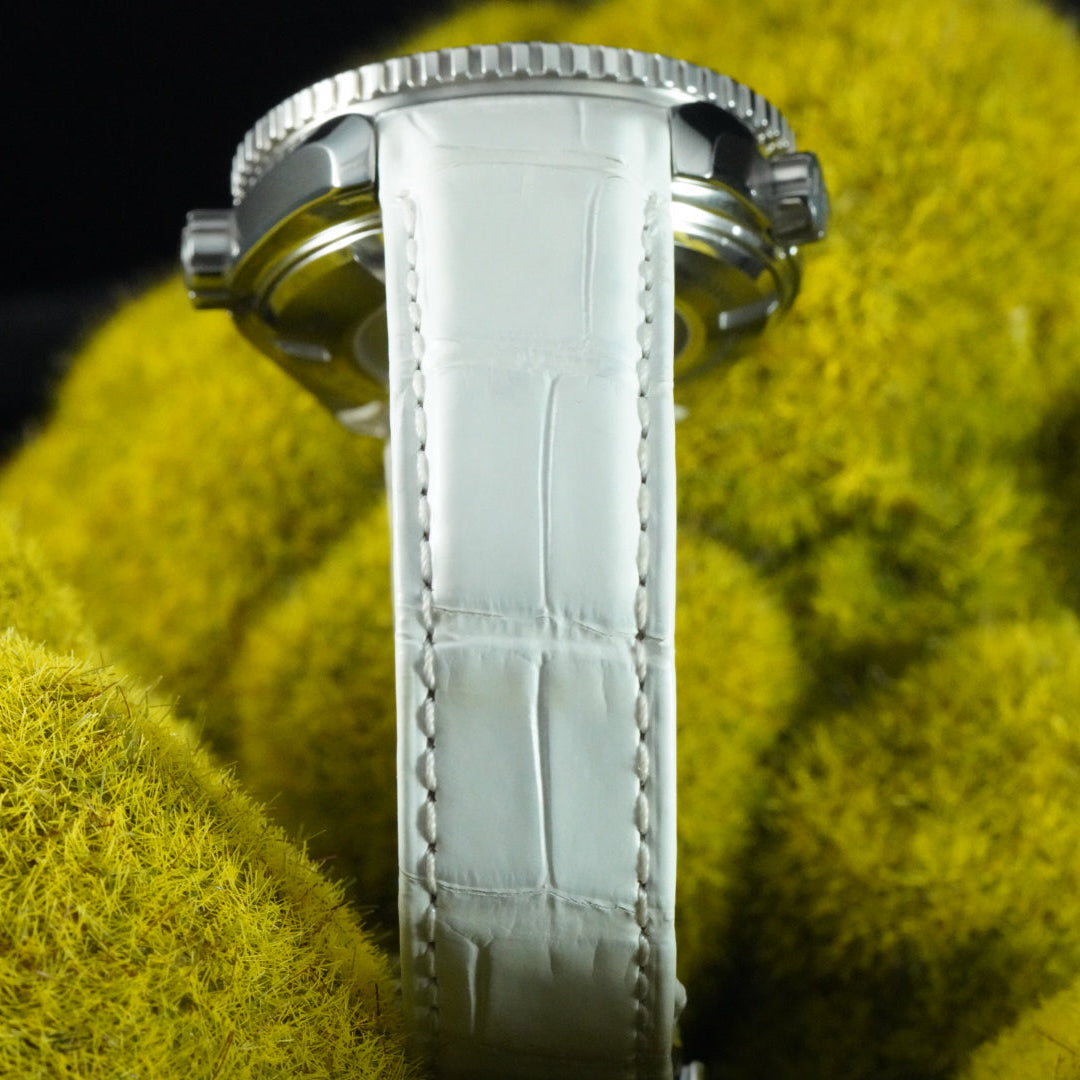 Omega Seamaster Planet Ocean Sochi 2014 Olympics 38.5mm White RARE| Box & Papers