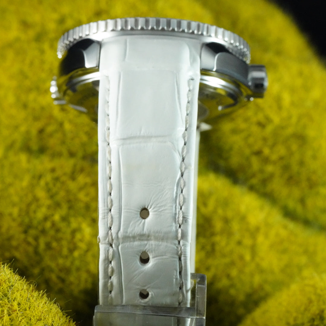 Omega Seamaster Planet Ocean Sochi 2014 Olympics 38.5mm White RARE| Box & Papers