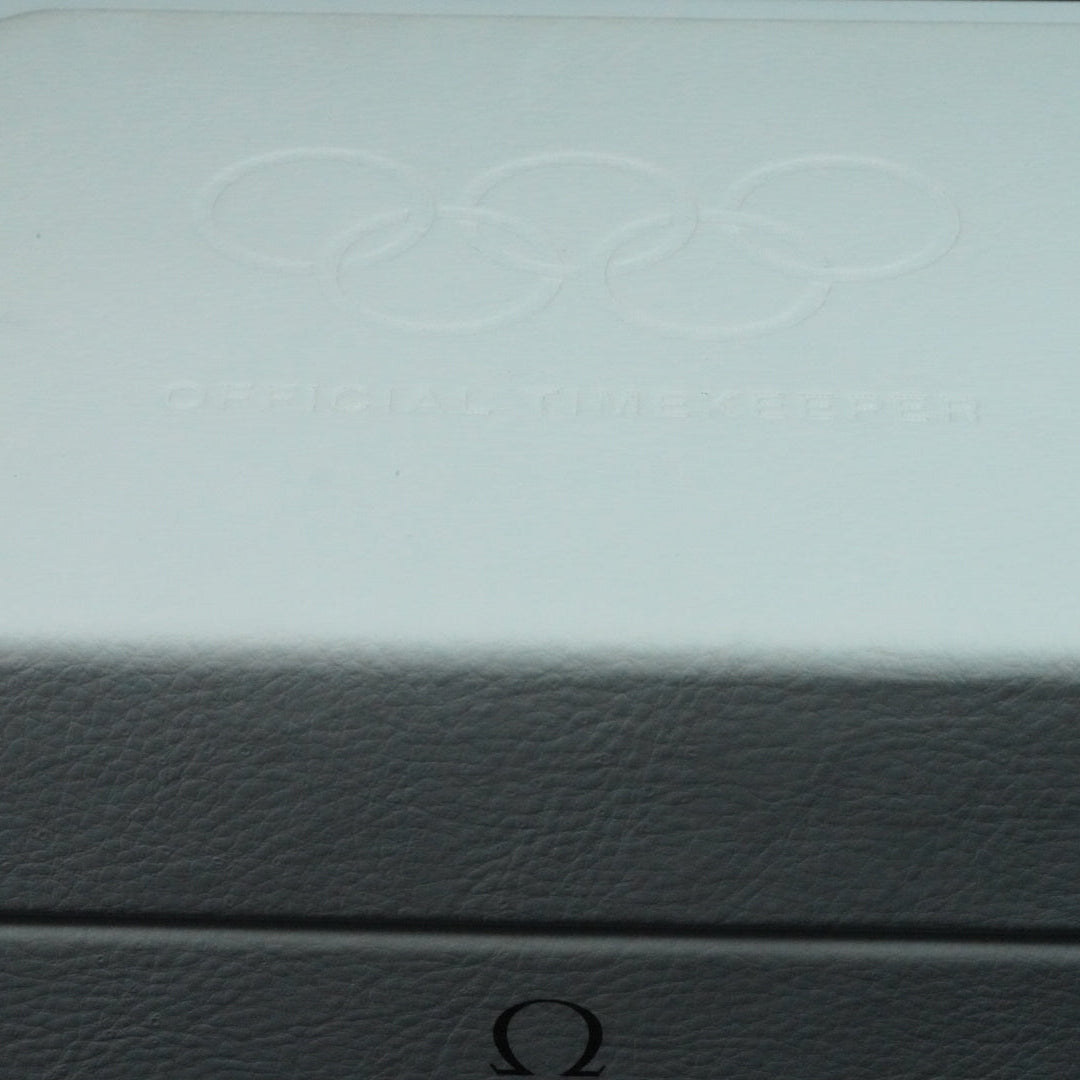 Omega Seamaster Planet Ocean Sochi 2014 Olympics 38.5mm White RARE| Box & Papers