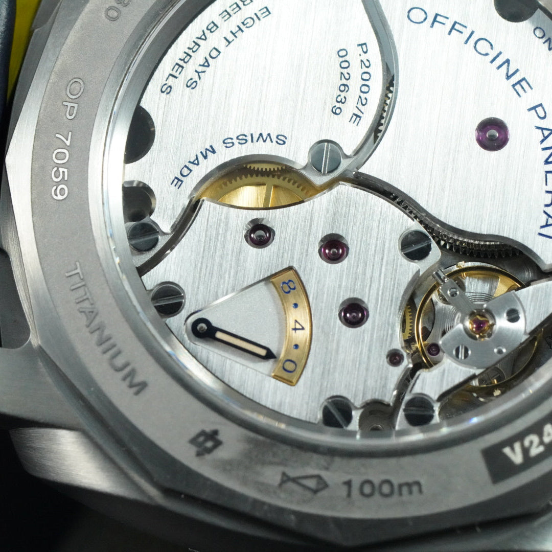 Panerai Luminor 1950 PAM00670 PAM 670 Equation Of Time 8 Days GMT Blue Dial 2021