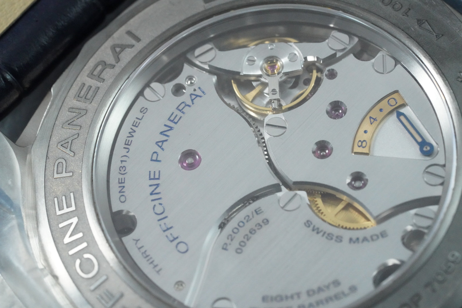 Panerai Luminor 1950 PAM00670 PAM 670 Equation Of Time 8 Days GMT Blue Dial 2021