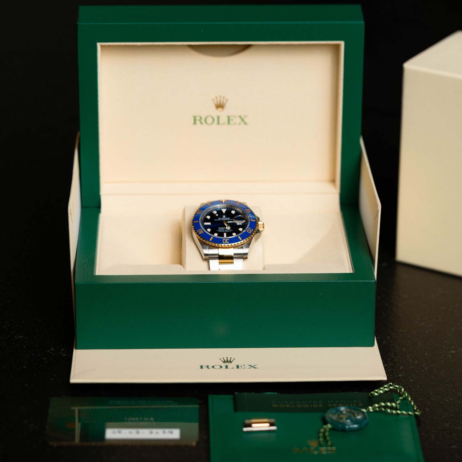 Rolex Submariner Bluesy 126613LB 41 Two-tone 18k Gold 2024 | Preowned