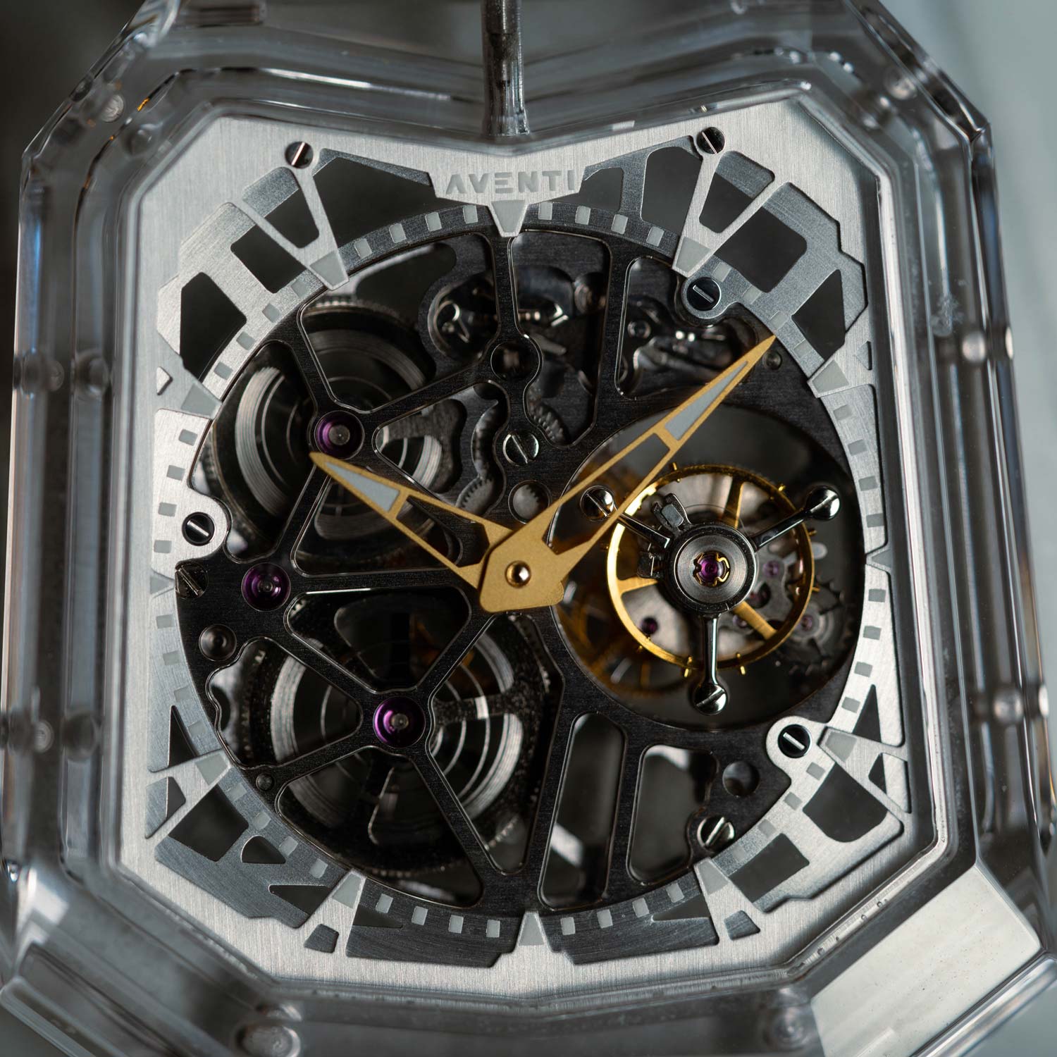 AVENTI A11 Sapphire Tourbillon Skeleton All Sapphire Case | Box & Papers 2022| Preowned