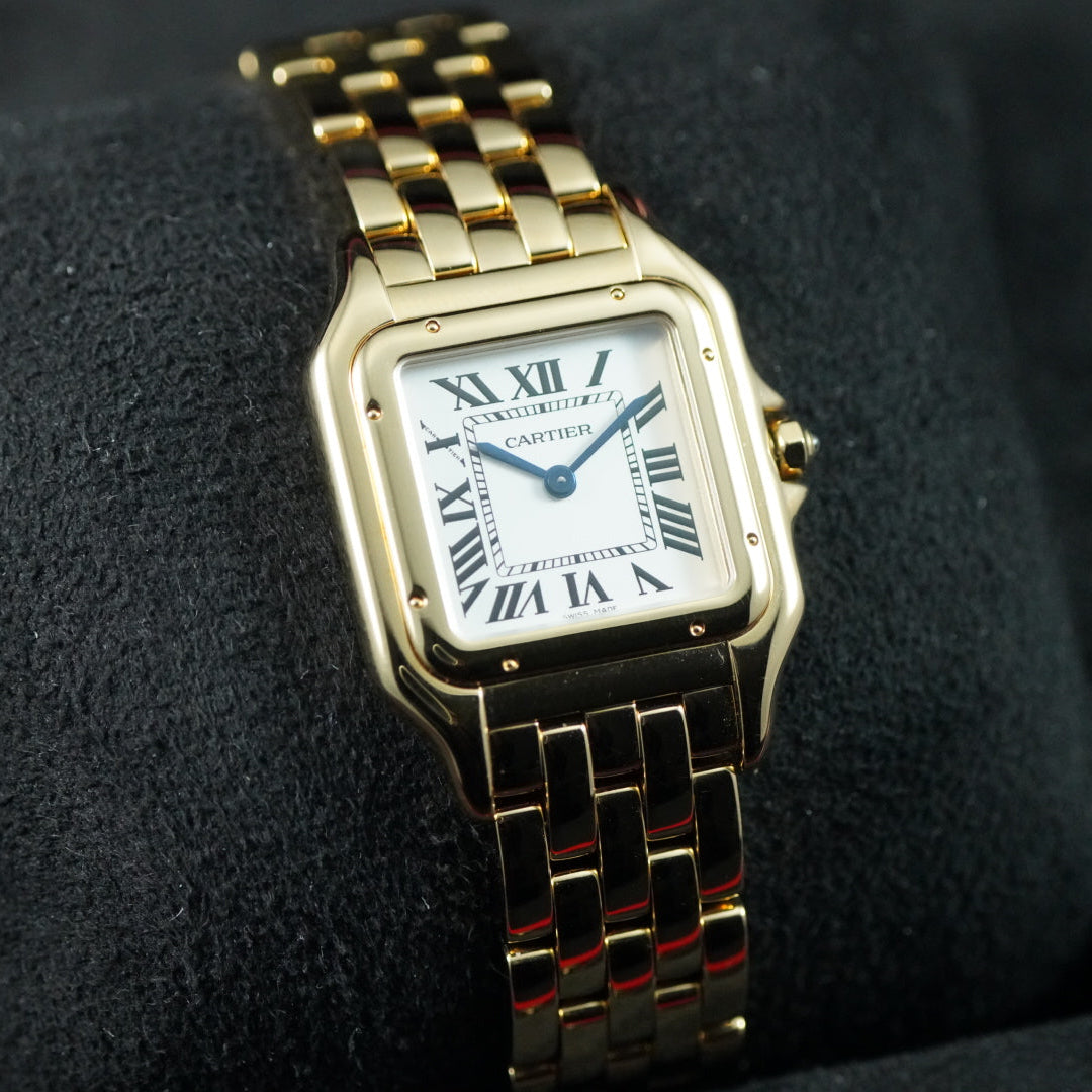 Cartier Panthère Medium 18K Yellow Gold Watch New & Unworn
