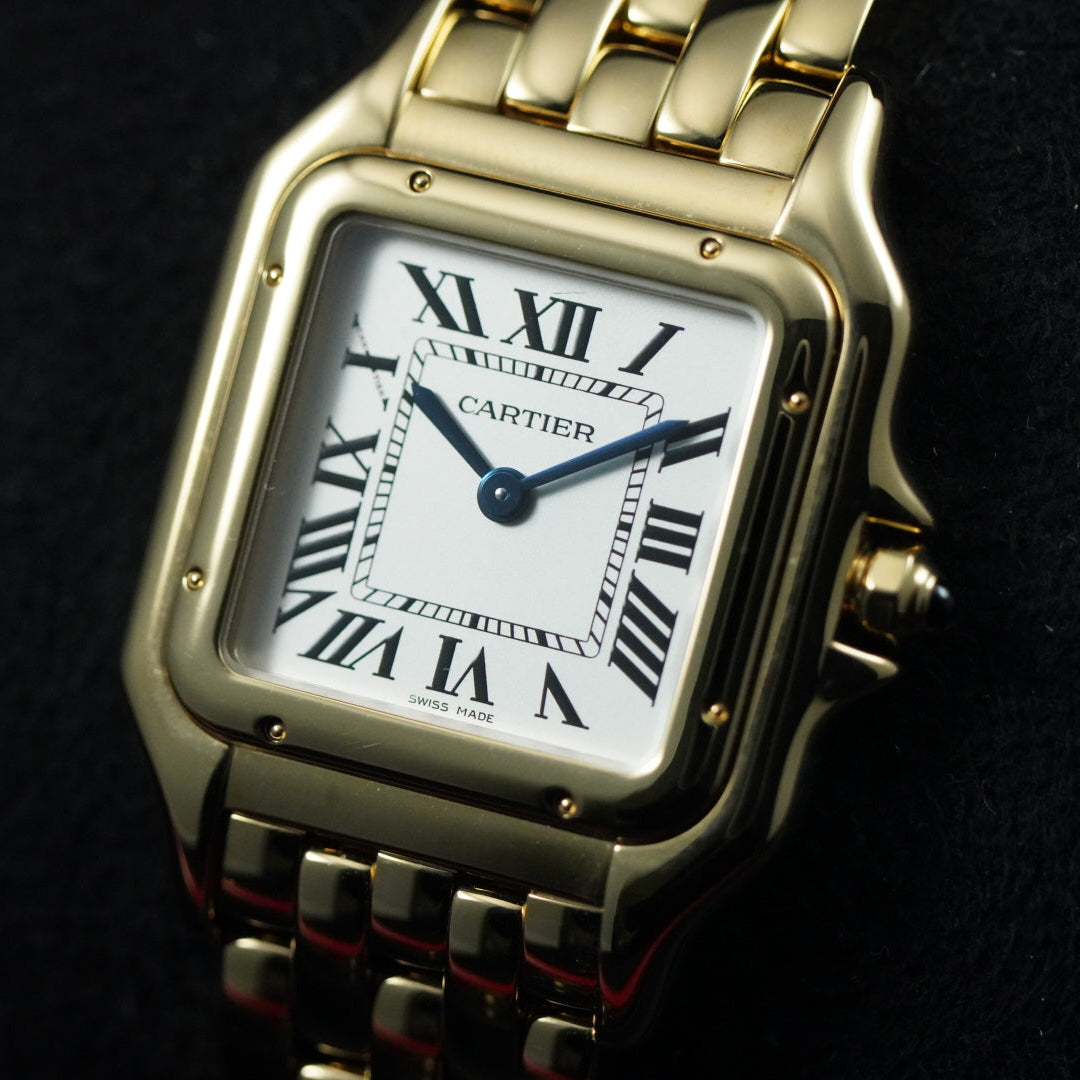 Cartier Panthère Medium 18K Yellow Gold Watch New & Unworn