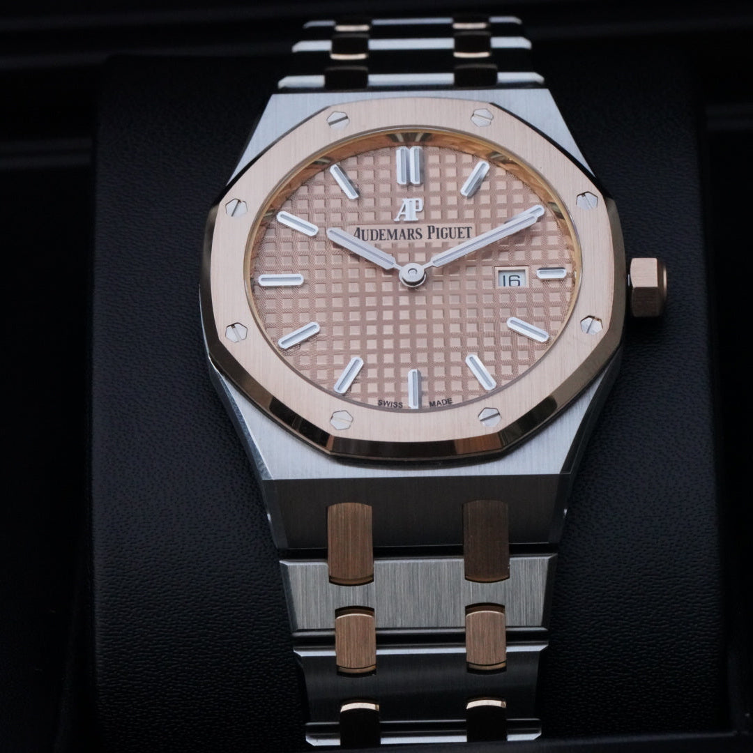Audemars Piguet Royal Oak 67650SR 33mm 18k Two-tone Mint| Complete Set| Full Links