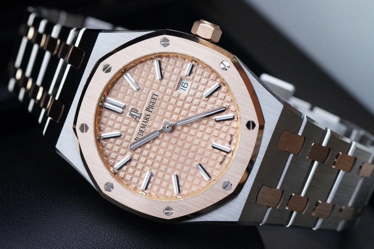 Audemars Piguet Royal Oak 67650SR 33mm 18k Two-tone Mint| Complete Set| Full Links