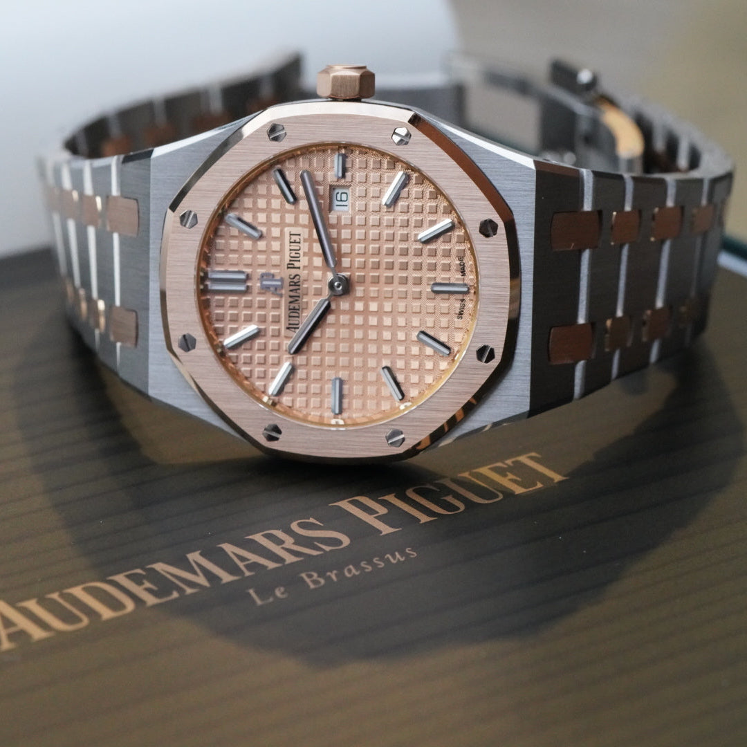 Audemars Piguet Royal Oak 67650SR 33mm 18k Two-tone Mint| Complete Set| Full Links