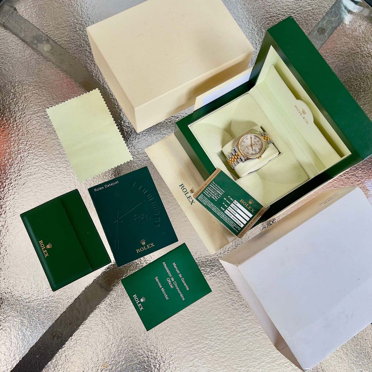 Rolex Datejust 116233 36mm Big Factory Computer/Jubilee Diamond Dial | Preowned