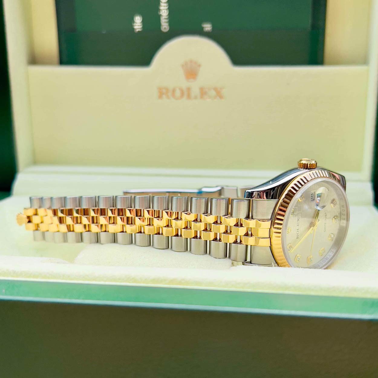 Rolex Datejust 116233 36mm Big Factory Computer/Jubilee Diamond Dial | Preowned