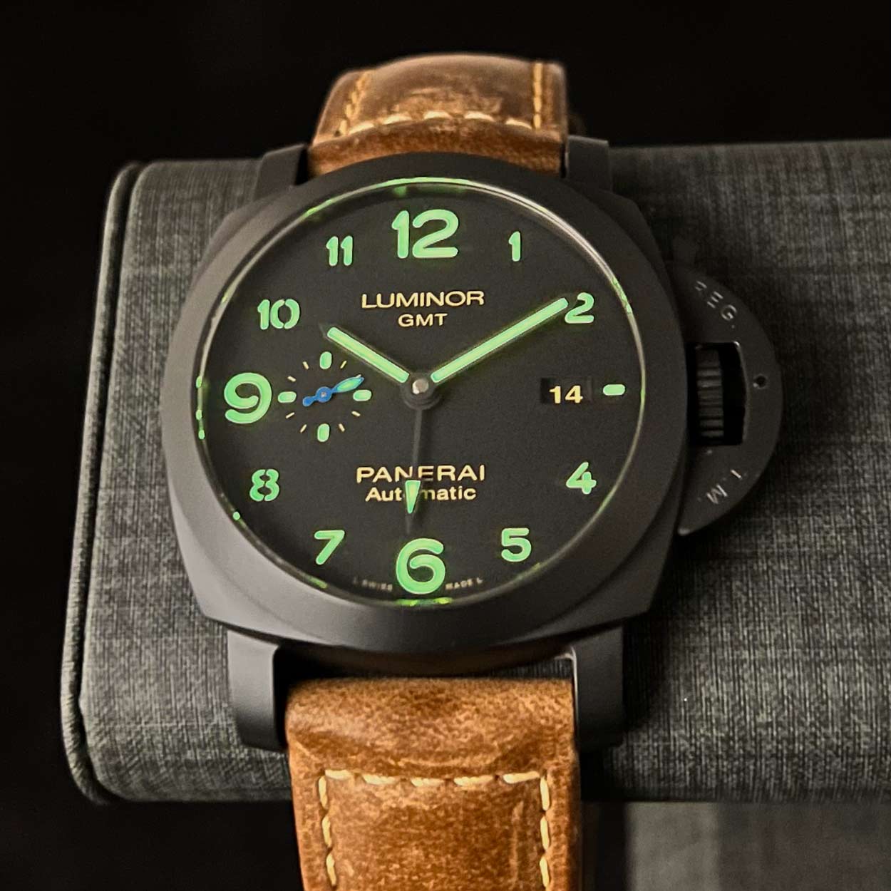 Panerai Luminor GMT PAM01441 Ceramic 44mm PAM 1441 Ceramica | Preowned