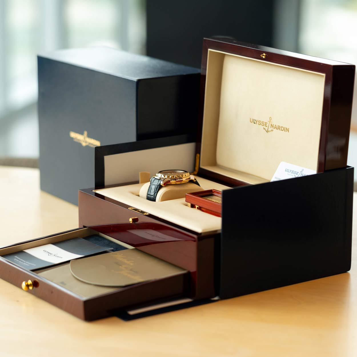 Ulysse Nardin Freak 026-88 18k Gold Carousel Tourbillon