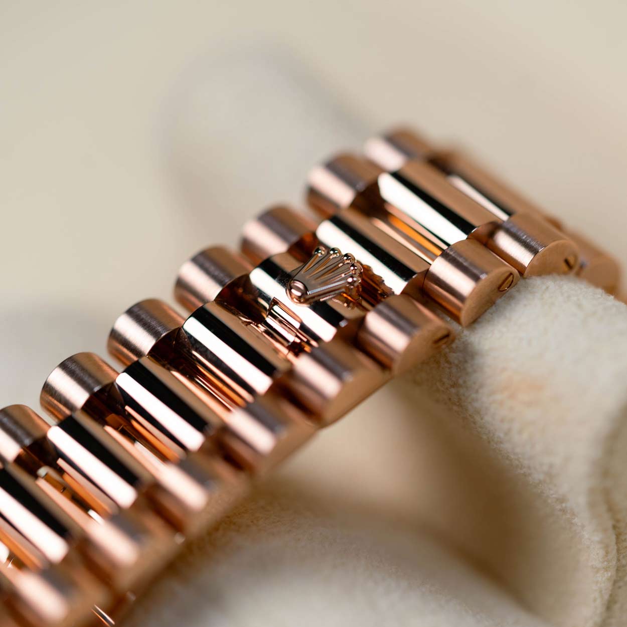 Rolex Day-Date 228235 Olive Dial President Bracelet 2024 Unworn