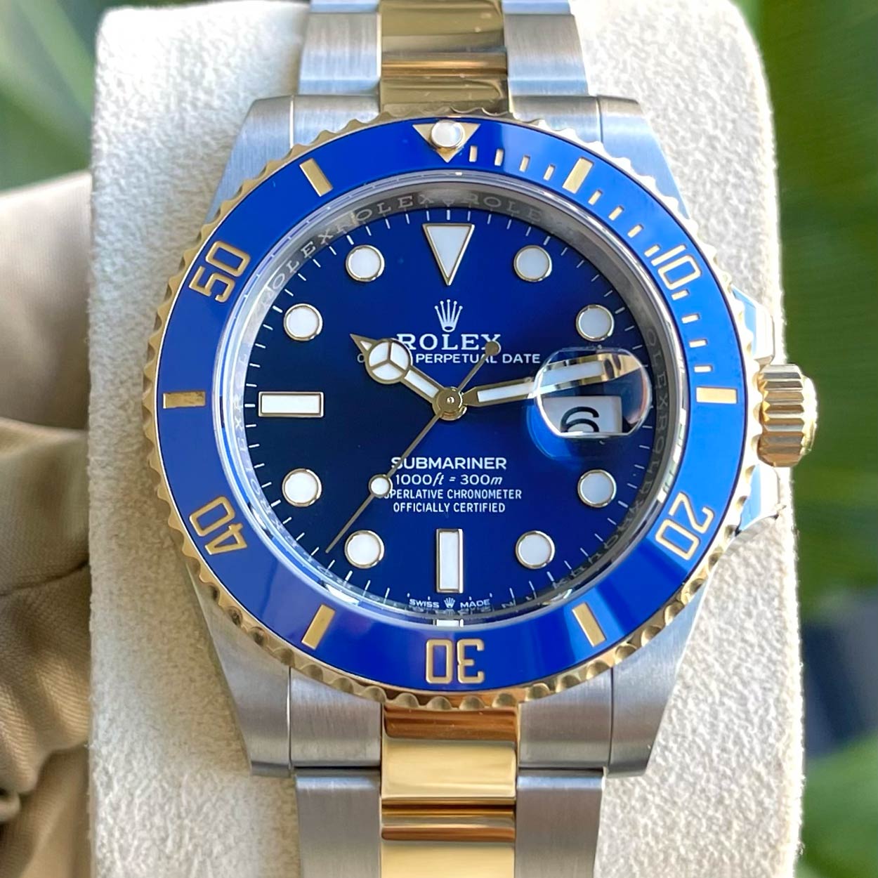 Rolex Submariner Bluesy 126613LB 41 Two-tone 18k Gold 2024 | Preowned
