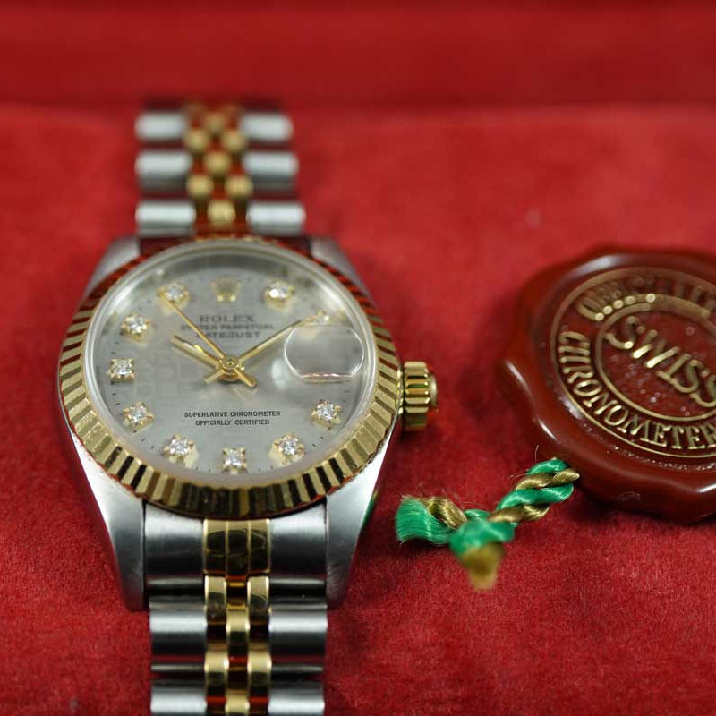 Rolex Lady DateJust 26mm 69173 Diamond Anniversary Dial | Preowned