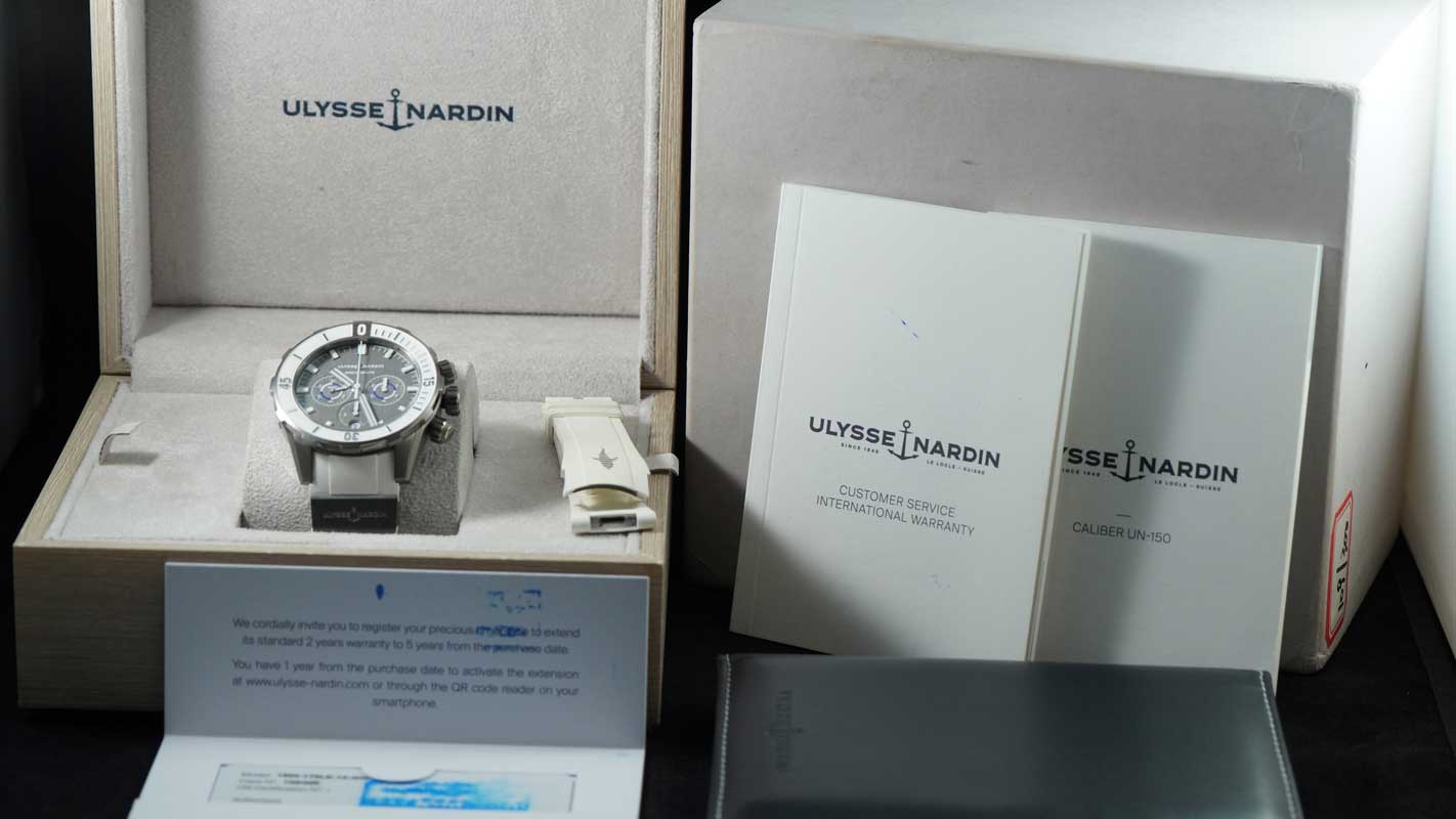Ulysse Nardin Diver Chronograph Great White Shark 1503-170LE-1A-GW/3A