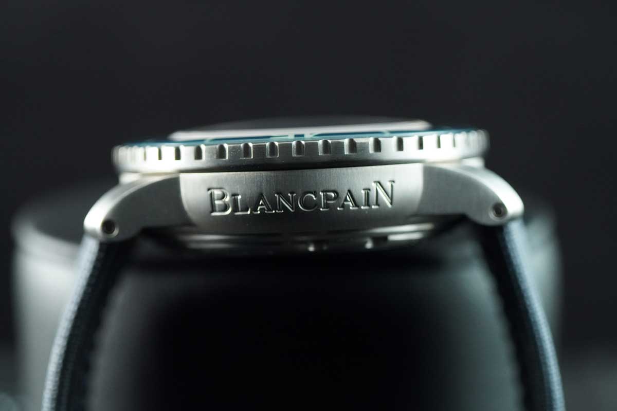 Blancpain Fifty Fathoms Automatique 5015-12B40-O52A – Titanium | Blue Dial | 45mm | Full Set