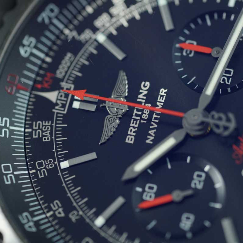 Breitling Navitimer 01 Chronograph BlackSteel 46mm MB012822 Complete Set 2019