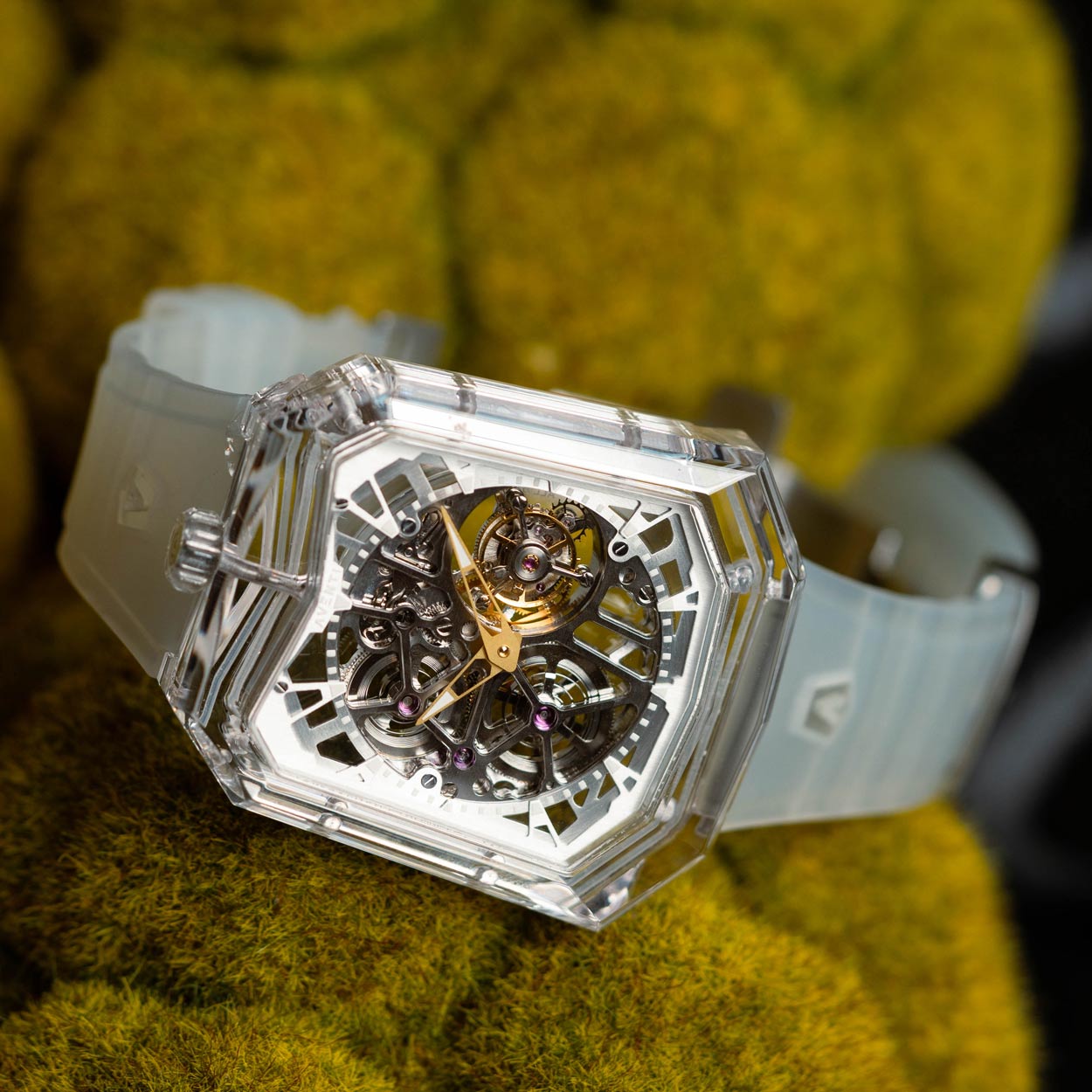 AVENTI A11 Sapphire Tourbillon Skeleton All Sapphire Case | Box & Papers 2022|