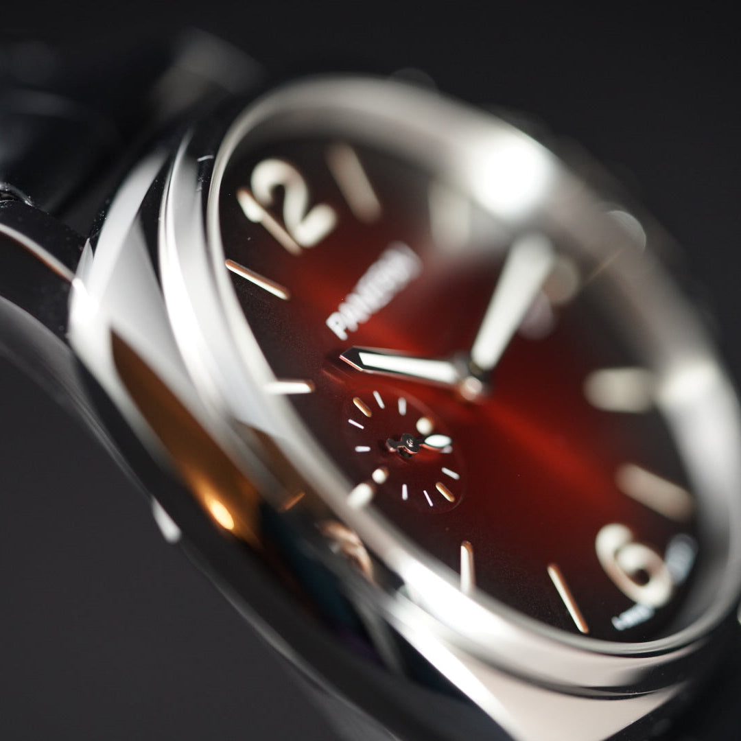 Panerai Luminor Due PAM 1424 PAM01424 42mm Burgundy Dial Box & Papers 2024 | Preowned