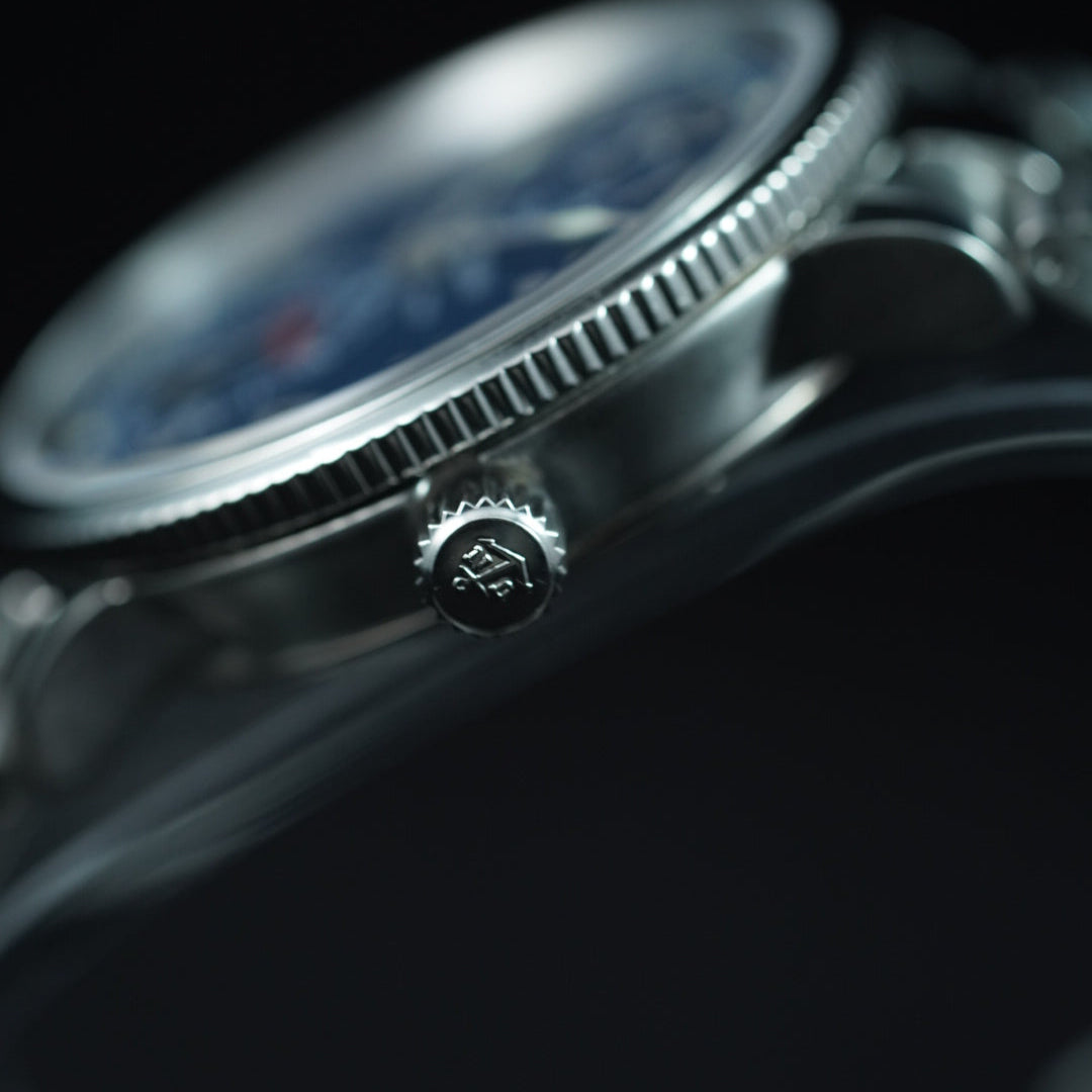 Ulysse Nardin Marine Chronometer 263-22 Blue Dial Rare Complete Box & Papers | Preowned