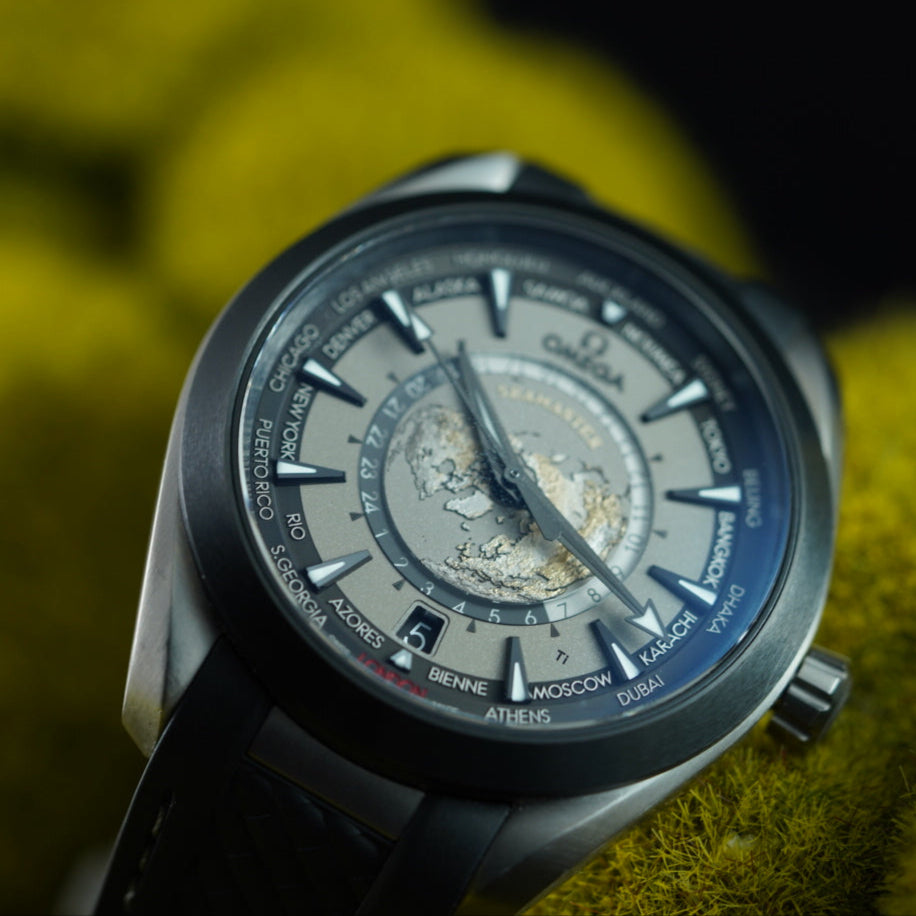 Omega Seamaster Aqua Terra Worldtimer 43mm Titanium 2024 Box & Papers | Preowned
