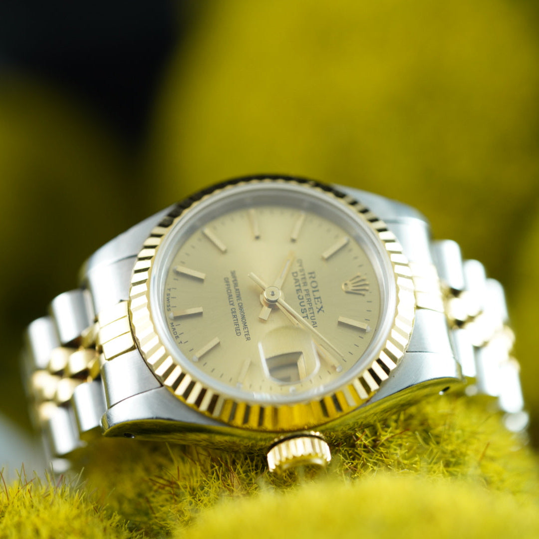 Rolex Lady-Datejust 69173 Jubilee Bracelet Fluted Bezel Box & Papers | Preowned