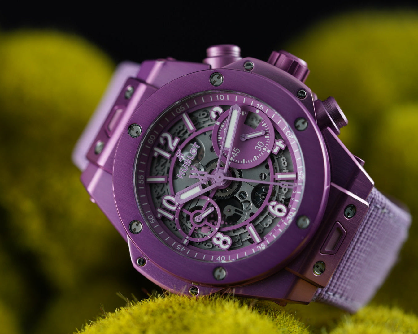 Hublot Big Bang Unico Summer Purple 42mm 441.UL.5820.NR 2022 E-Warranty | Preowned