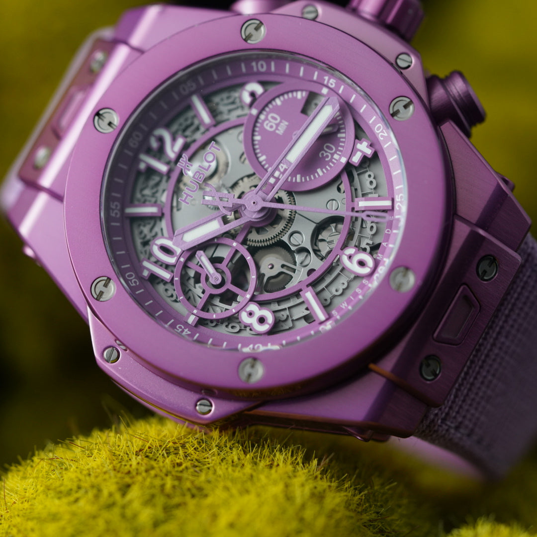 Hublot Big Bang Unico Summer Purple 42mm 441.UL.5820.NR 2022 E-Warranty | Preowned